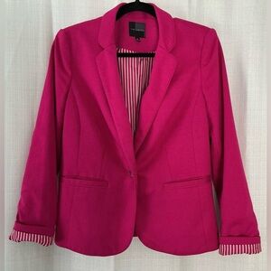 The Limited Fuchsia Blazer